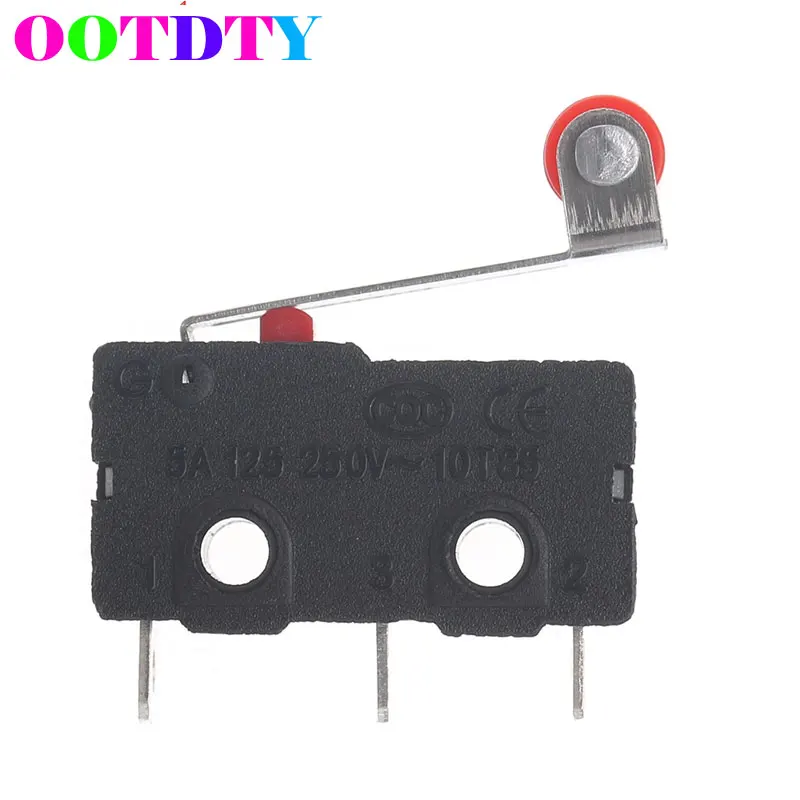 

10Pcs/Set Mini 3-Pin Tact Switch KW11-3Z 5A 250V Round Handle Clock JL026 KW11-3Z Micro Switch
