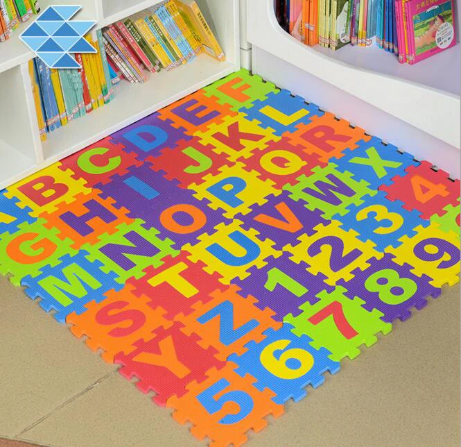 36 шт./компл. для детской комнаты пенопластовый коврик Детский мягкий для развития подвижности детские головоломки напольные покрытия из этиленвинилацетата Коврик для пола DIY