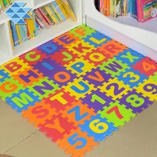 36 шт./компл. для детской комнаты пенопластовый коврик Детский мягкий для развития подвижности детские головоломки напольные покрытия из этиленвинилацетата Коврик для пола DIY