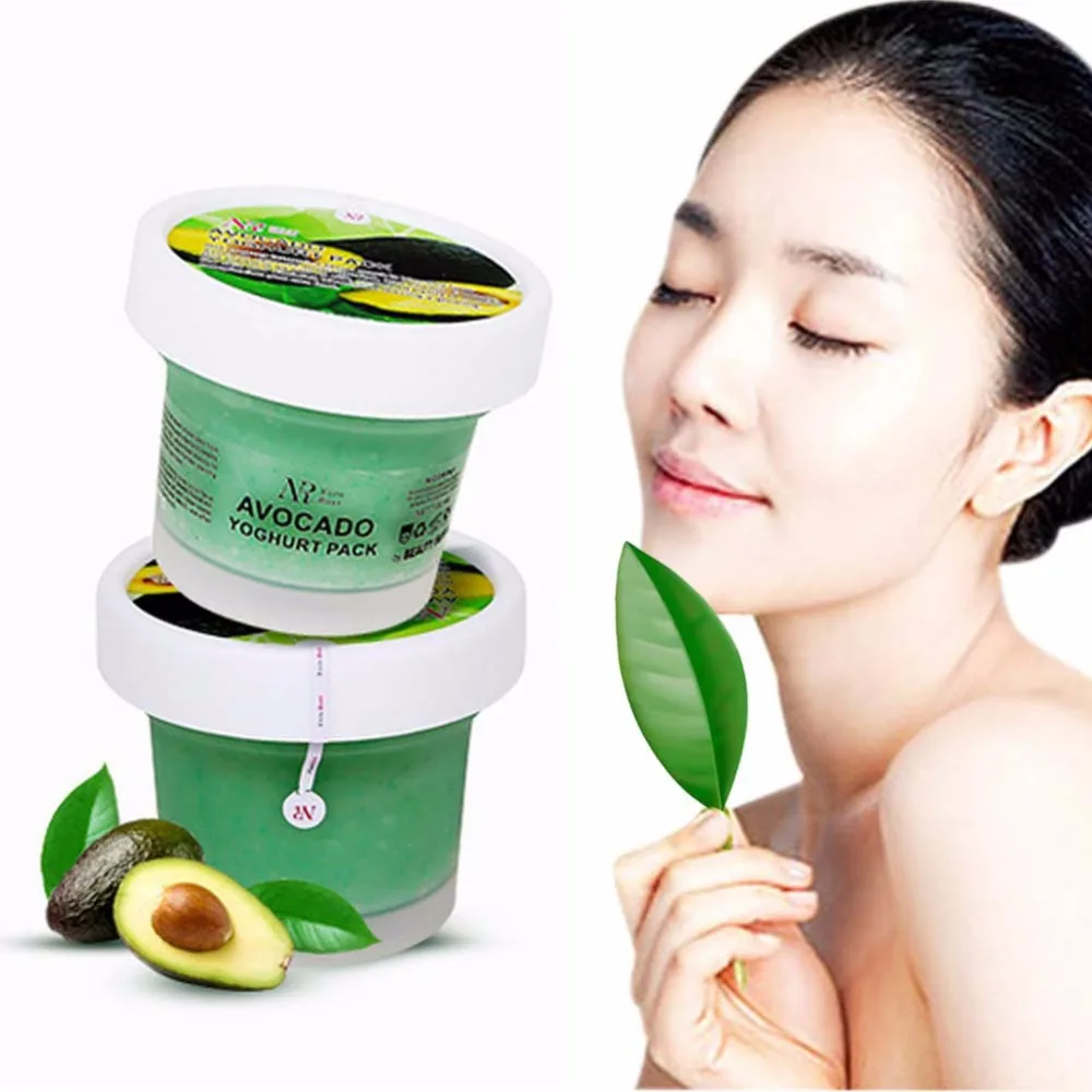 Avocado Yogurt Facial Mask Whitening Moisturizing Anti aging Anti