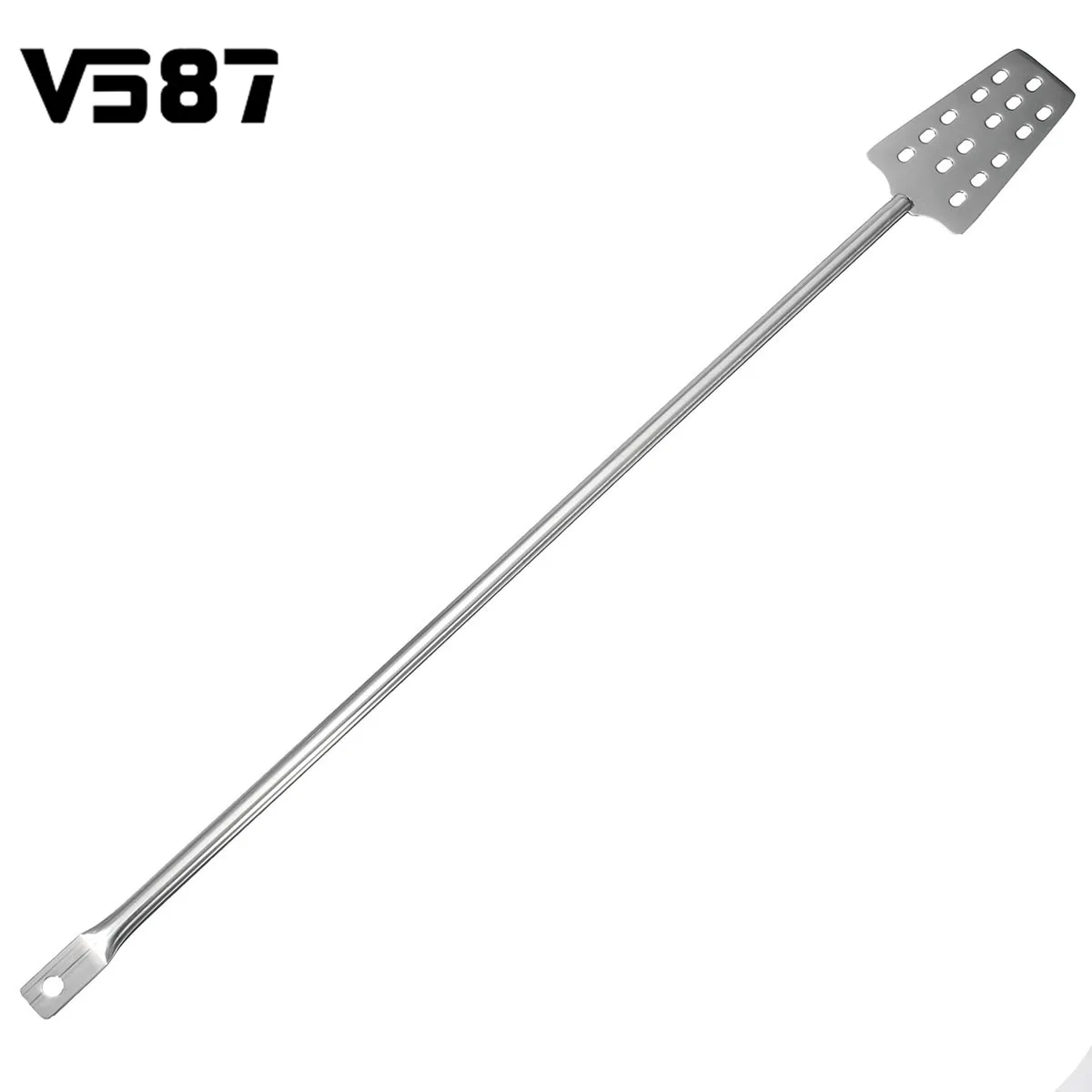 

62cm Stainless Steel Wine Mash Tun Mixing Stirrer Paddle Homebrew With 15 Holes Home Kitchen Bar Beer Wine Brewing Tools