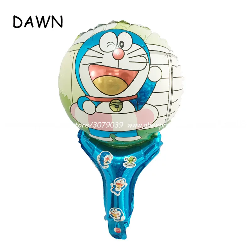 25 шт./лот Милая мультяшная улыбка Doraemon фольгированные Воздушные шары День рождения вечерние украшения воздушные гелиевые воздушные шары детские подарки