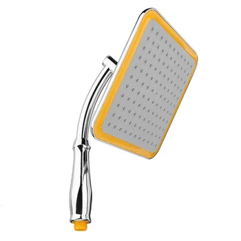 

9Inch Square Shower Angle Bathroom Large Rainfall Ultrathin Pressurize Wall Mount Head Shower Head Water Saving Flow Sprayer