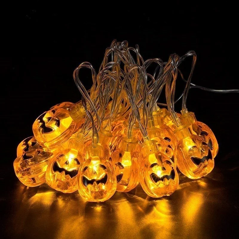 1.5M Battery Operated Halloween Pumpkin Led String Lights Halloween