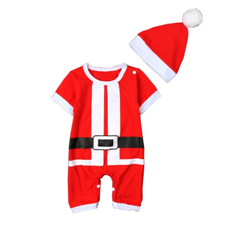 

Christmas Baby Rompers Costumes for Boys Santa Claus Baby Outfits Baby Girl Clothes Newborn New Year Jumpsuit Wear Overalls