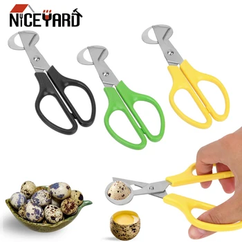 

NICEYARD Multifunction Quail Egg Shell Scissors Durable Kitchen Tools Cigar Cutters Stainless Steel Blade Rust Resistant