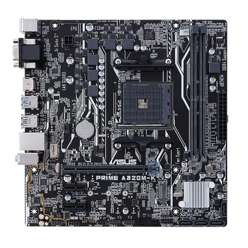  Neue ASUS PRIME A320M-K motherboard Buchse AM4 DDR4 USB3.0 SATA3 HDMI VGA 32 GB B320 desktop mother