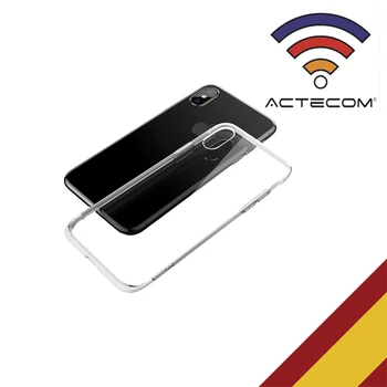 

ACTECOM Funda Iphone XR TERMOPLASTICA Slim TPU Protector para iPhone XR Transparente
