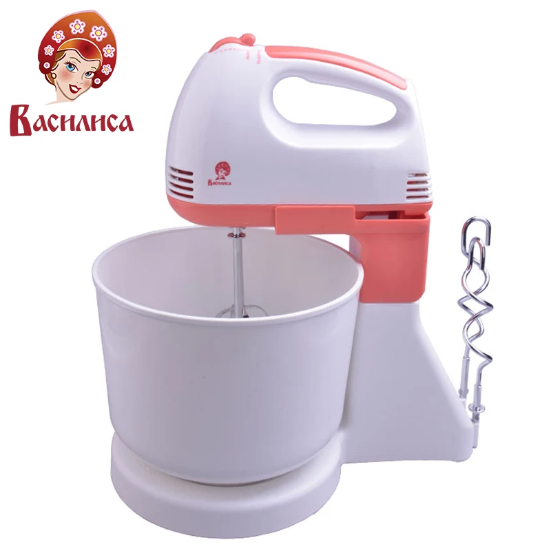 VASILISA VA-503N Food Mixer Bowl Electric Professional Dough Mixer Stand Food Mixer Flour Eggs Bread Milkshake Blenders VASILISA VA-503N Food Mixer Bowl Electric Professional Dough Mixer Stand Food Mixer Flour Eggs Bread Milkshake Blenders