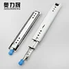 AOLISHENG Drawer Runners With Lock Ball Bearing Three Fold Full Extension Heavy Duty Slide Rail ► Photo 1/6