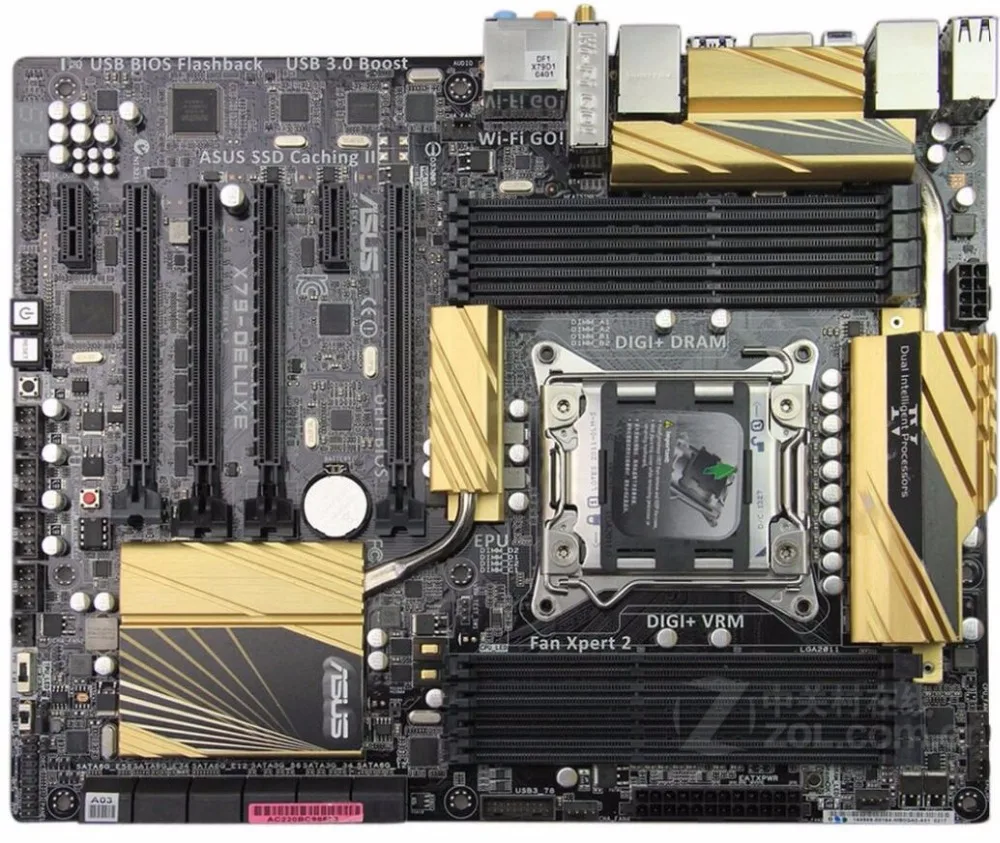 LGA2011 для ASUS X79-DELUXE использоваться для настольных ПК X79 2011 материнская плата DDR3