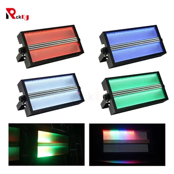 

4pcs 2in1 RGB Strobe Light Led Dj Light Dmx Control Disco Stage Light For Bar 3in1 Led Stage lighting