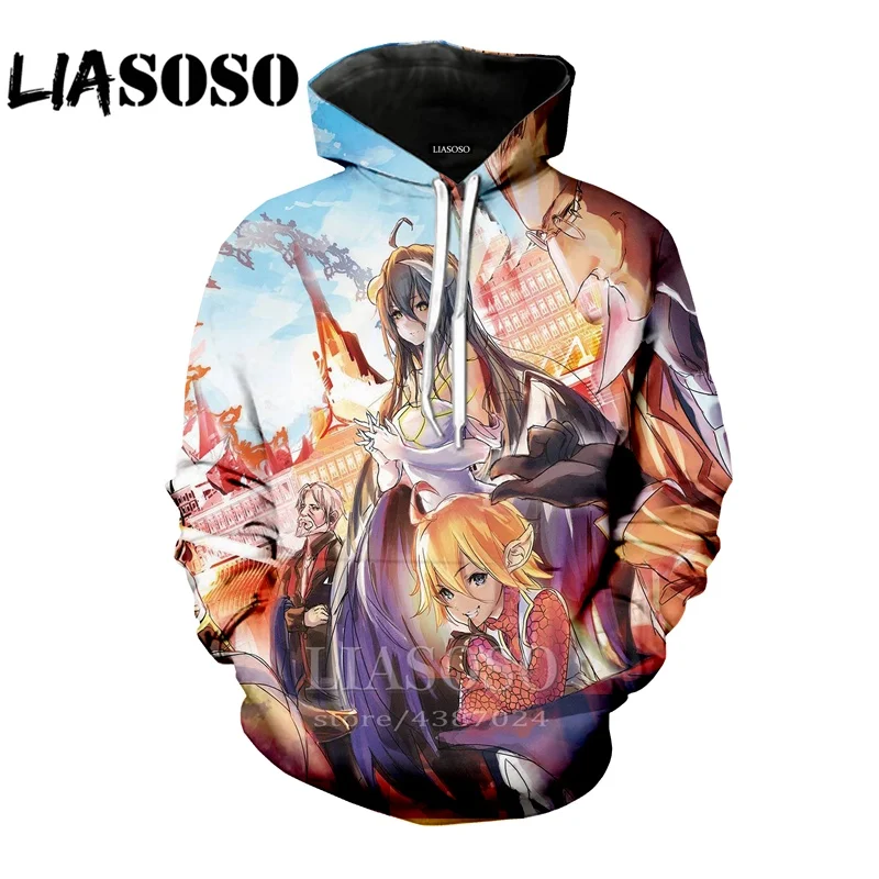LIASOSO Забавные 3D принт для женщин и мужчин персонаж аниме Overlord сексуальные толстовки с капюшоном кофты для девочек Повседневный Harajuku Топ спортивный костюм PulloverD248