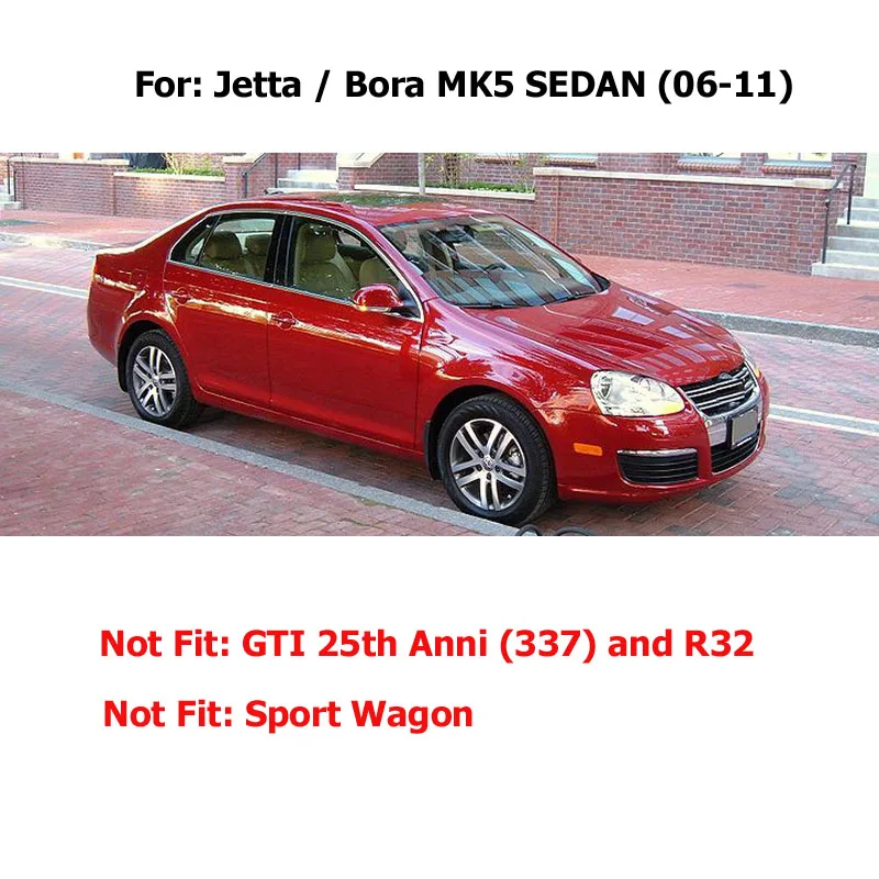 Набор брызговиков для VW Jetta Mk5 A5 Bora 2006 2010 Брызговики передние задние брызговики 2007