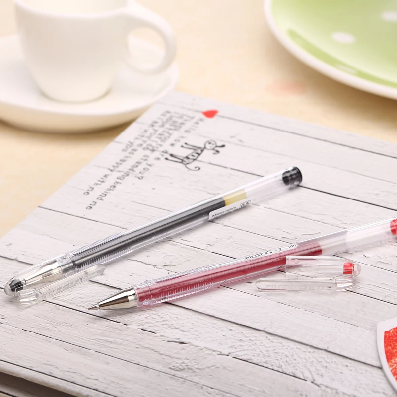 

LifeMaster Pilot Gel Pen G1 0.5mm Extra Fine Smooth Writing Feel Point Black/Blue/Red Sign Pen School & Office Pen BL-G1