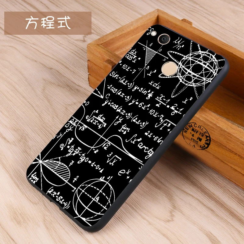 Xiaomi Redmi 4x Case Original Cover for Xiaomi Redmi 4x Case Cover Skin Wolf Fish Skull Redmi 4x Fundas 100% 18