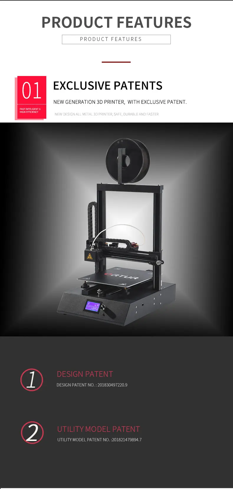 Ortur4 новая технология Impresora 3d Высокоскоростная линейная направляющая 3d принтер 25 точек автоматическое выравнивание 3d принтер I3