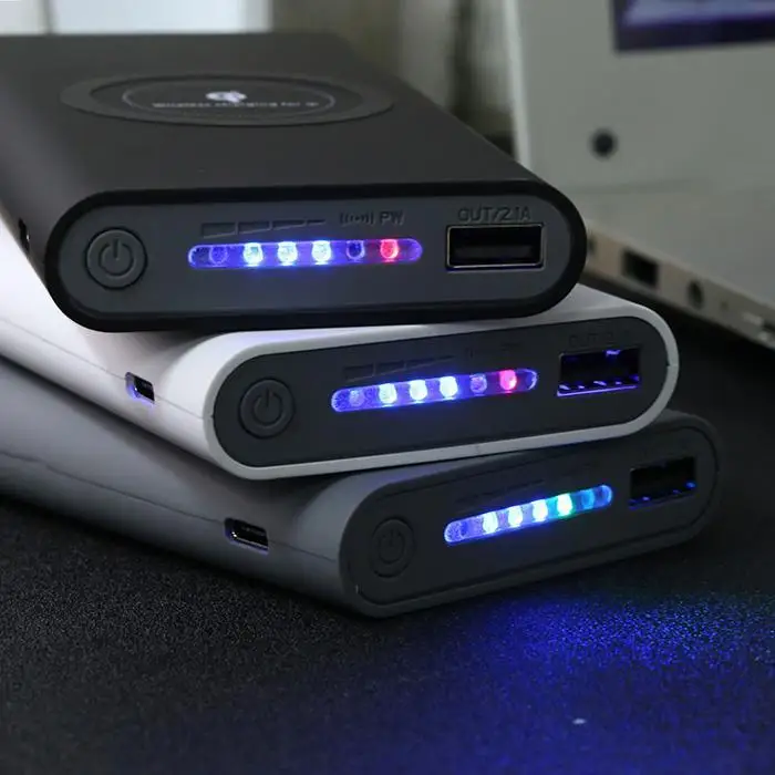 Wireless Power Bank 10000mah Charging Emergency Mobile Powerbank Charger External Portable Pack For Xiaomi MI iPhone Samsung Wireless Power Bank 10000mah Charging Emergency Mobile Powerbank Charger External Portable Pack For Xiaomi MI iPhone Samsung