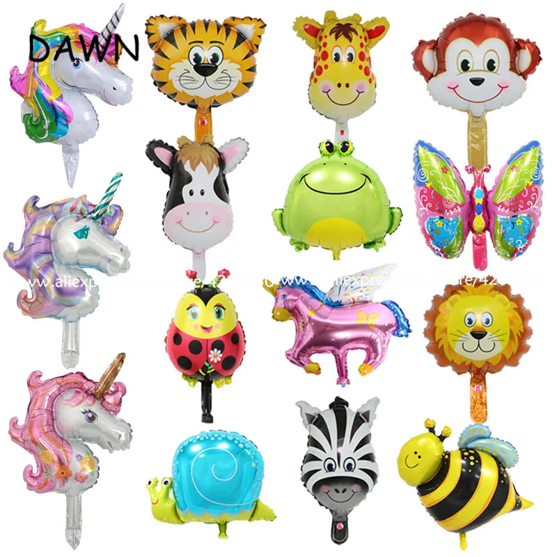 Wild Safari Jungle Zoo Animal Decoration Lion 32/" Giant Shape Foil Balloon