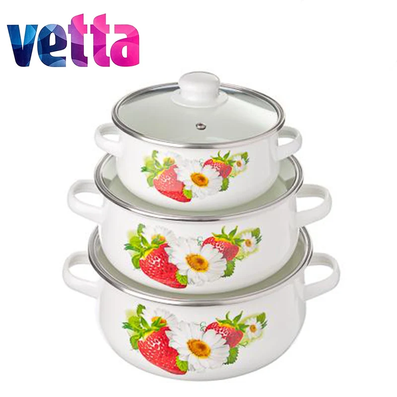 SET PANS kitchen utensils pan plate mug discount high quality cooking