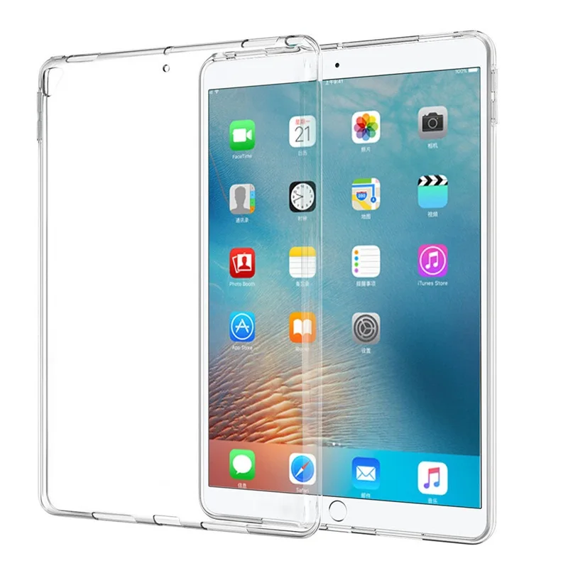 TPU чехол для iPad Pro 12 9 2017 A1670 A1671 прозрачный защитный планшета Чехол дюймов 2020 ТПУ