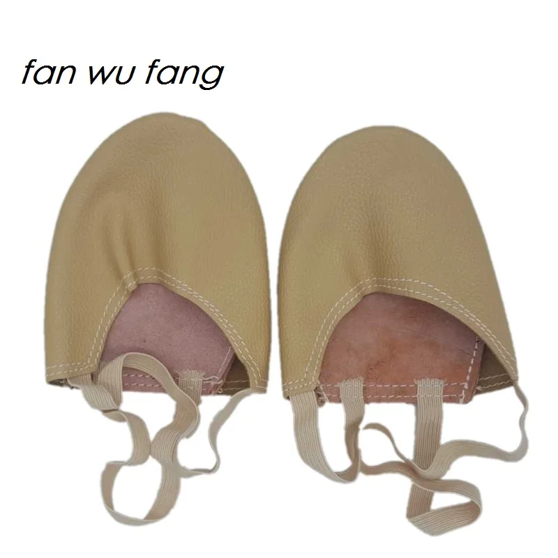 fan wu fang 2017 New Leather Soft Ballet Dance Shoes Dancing Artistic