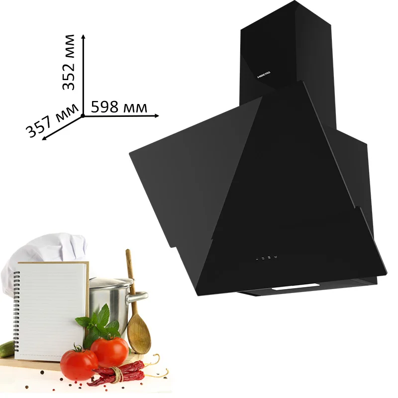 Range hood glass HIBERG NM 6061 B