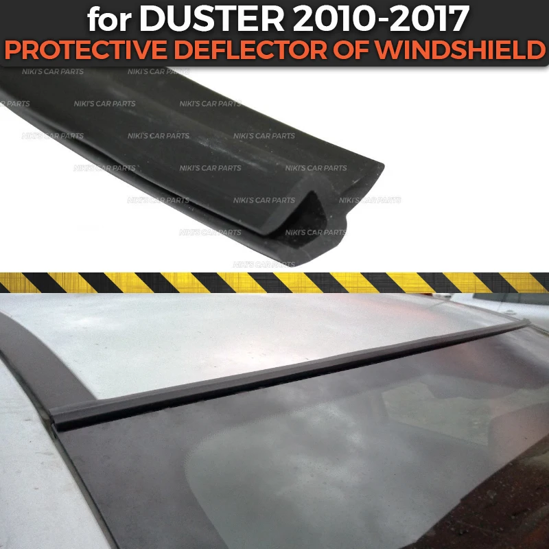 Защитный дефлектор для Renault Duster 2010 2017 защита от ветрового стекла и резины