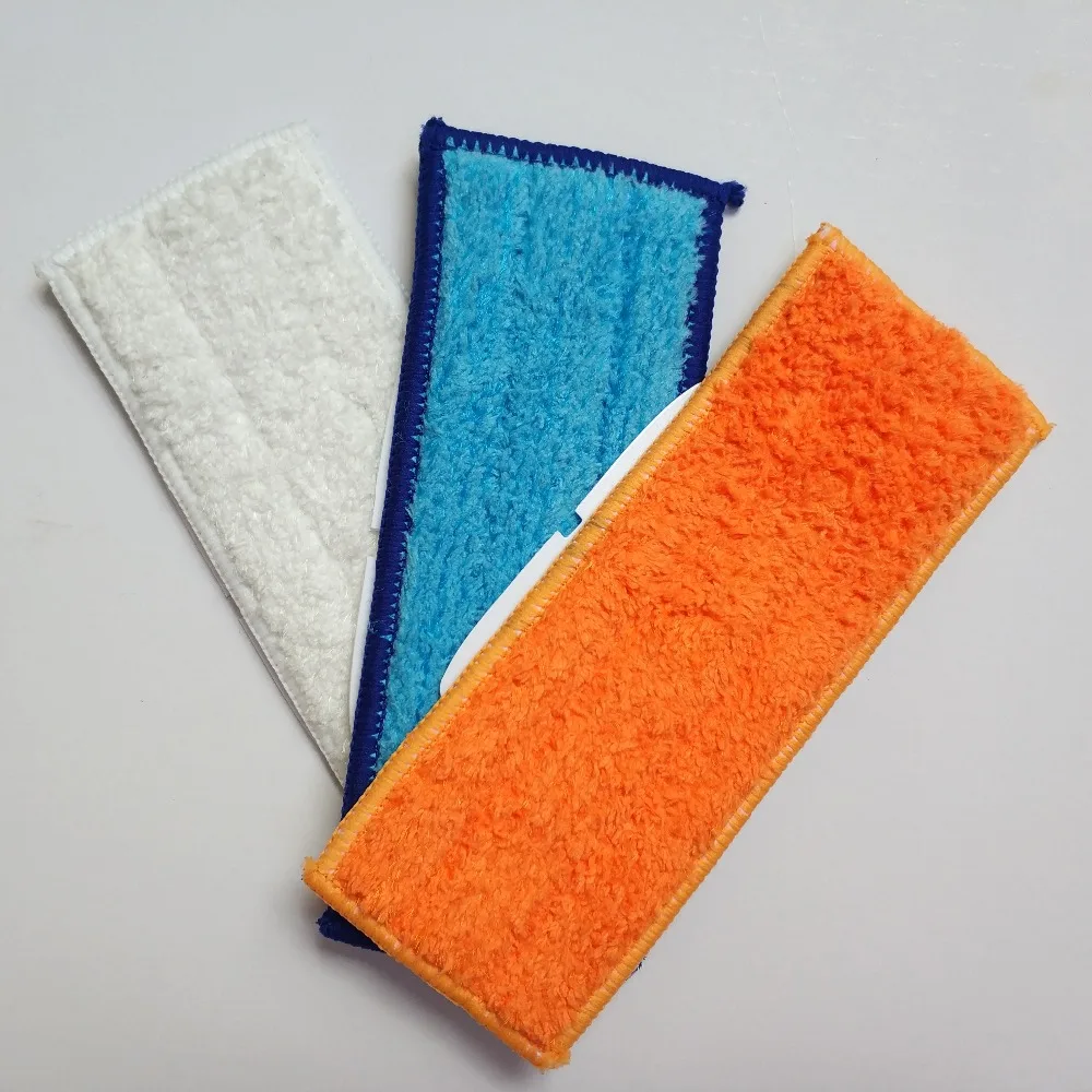 

3pcs robot cleaner brushes spare parts Wet Pad Mop + Damp Pad Mop + Dry Pad Mop for iRobot Braava Jet 240 241