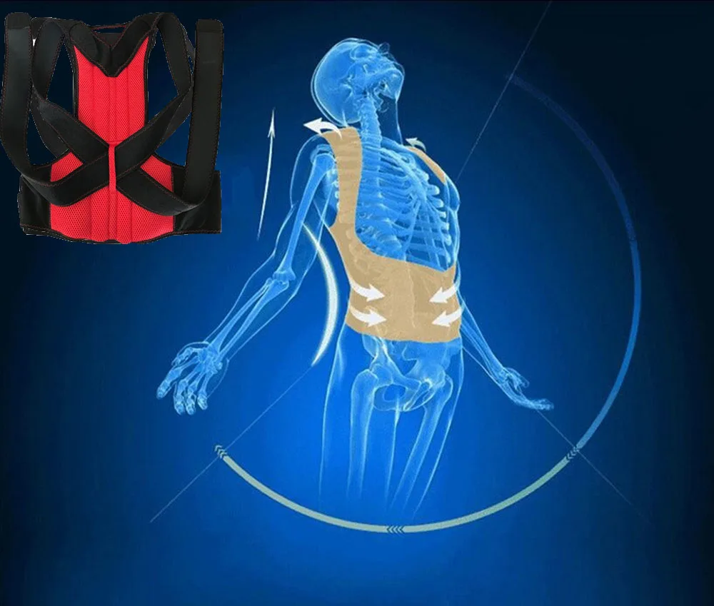

Comfort Posture Corrector Back Bandage Prevent Posture Humpback Back Support Corset Shoulder Straighter Belts Back Corrector