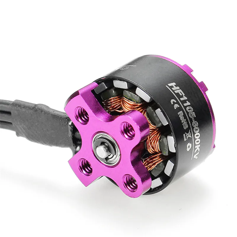 HGLRC пламя HF1105 1105 6000KV 2 3S Brshless мотор для RC Quadcopter винт мультиротора запасные части