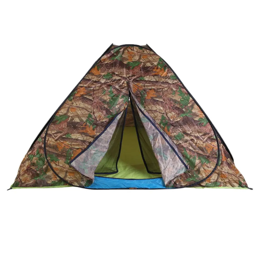 

210D Oxford Cloth Waterproof Automatic Pop Up Outdoor Camping Hiking Picnic Tent 3-4 Person Dustproof UV Protected Tent
