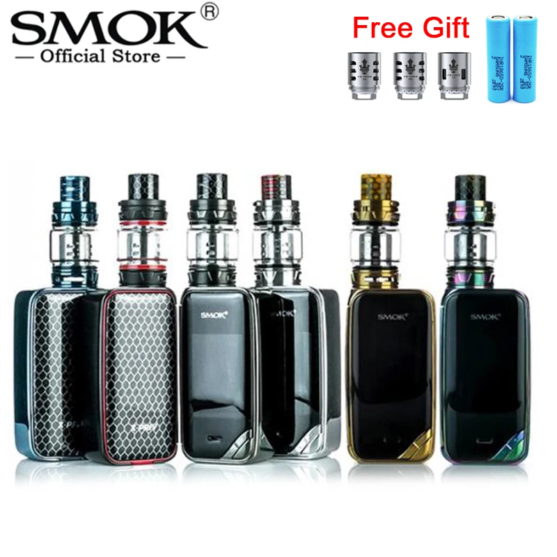 

SMOK X-PRIV Kit with 8ml TFV12 Prince Tank Vaporizer 225W X PRIV Mod 18650 Battery Electronic Cigarette VAPE Kit VS G-priv 2