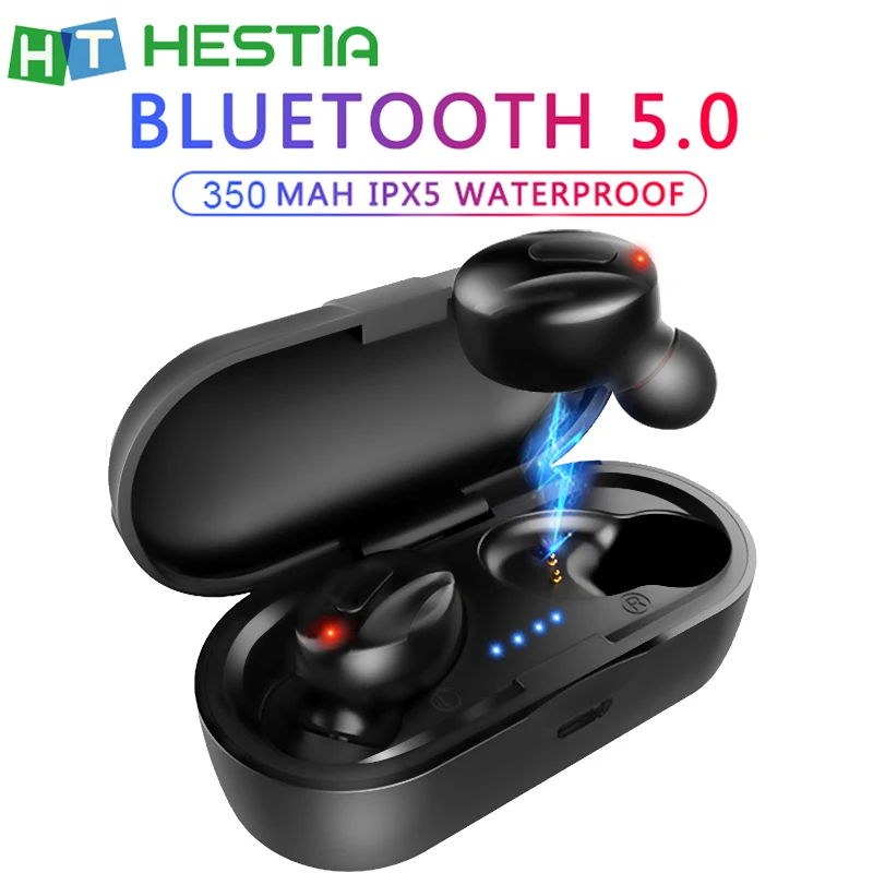 

Bluetooth 5.0 Wireless Earphone TWS Sport Headphones Handsfree Ear Phones Earbuds Headset Earbud Earphones Case For Phone