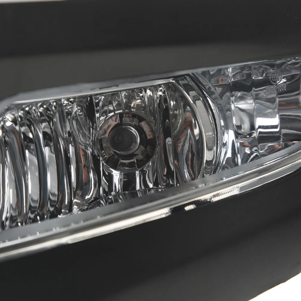 Авто аксессуары ABS передний бампер хромированная крышка противотуманный светильник решетка лампы для VW POLO MK8 6R 2009 2010 2011 2012 2013