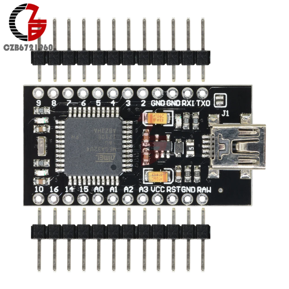 

5V 16MHz Pro Micro ATmega32U4 ATMEGA32U4-AU Module Mini USB Replace ATmega328 for Arduino