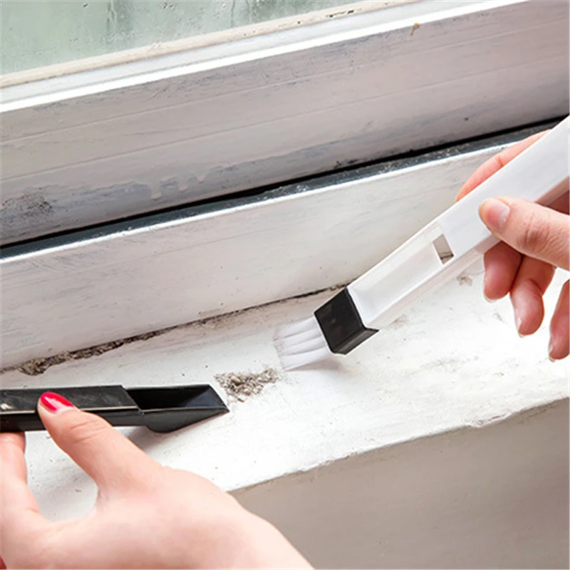 

More than 1091 use a brush with a kitchen window groove slot brush brush dustpan keyboard corner dust brush T