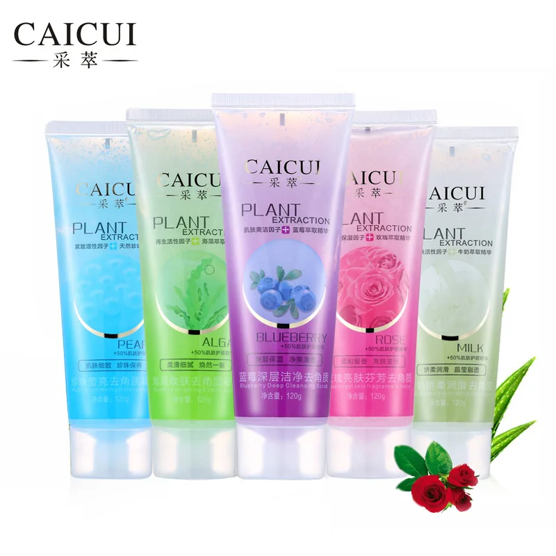 

CAICUI 1pc Face Scrub Body Exfoliating Face Cream Gel Dead Skin Remover Whitening Cream Moisturizing Deep Cleasing Replenishment