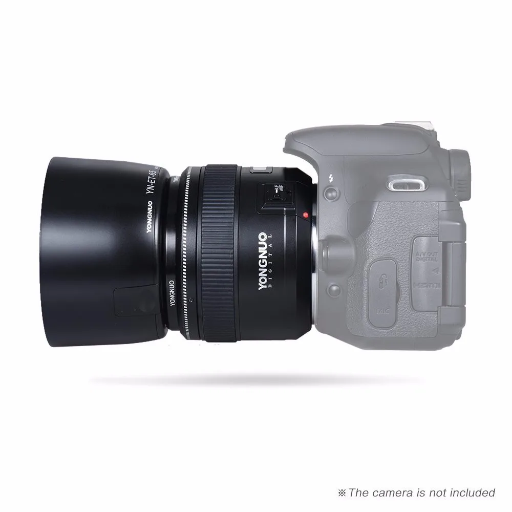 Объектив YONGNUO YN 85 мм F1.8 AF / MF стандартный и средний телеобъектив с постоянным