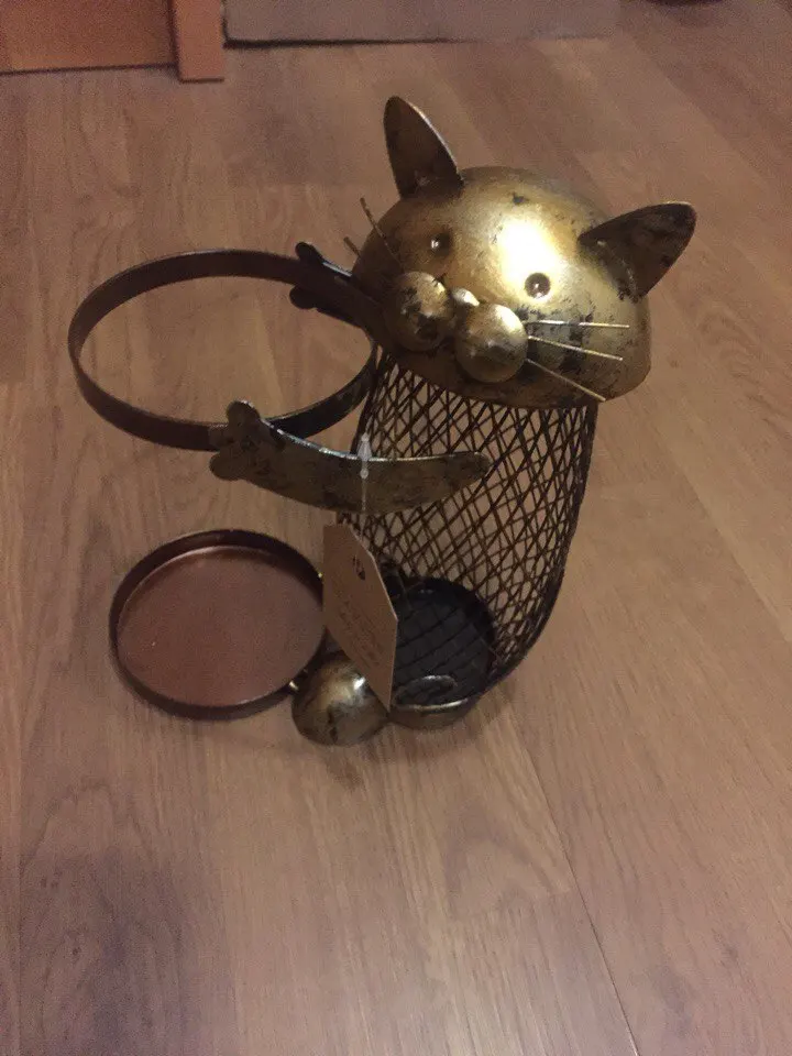 Funky Cat Wine Holder Kitty Cat Gifts FREE SHIPPING