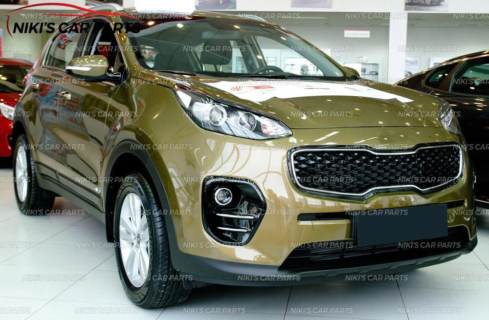 Брови на фары для Kia Sportage IV-ABS пластиковые реснички ресницы формовочные украшения автомобиля Стайлинг тюнинг аксессуары