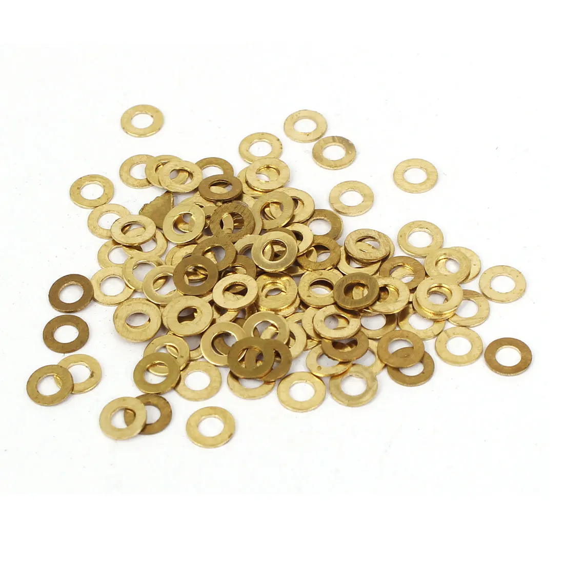 

3Mm X 6Mm X 0.5Mm Flat Ring Copper Sealing Washers Gaskets 100 Pcs