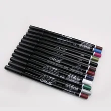 12 Цветов глаз макияж, подводка для глаз карандаш Водонепроницаемый бровей Красота ручка карандаш-подводка для глаз, водонепронецаемый