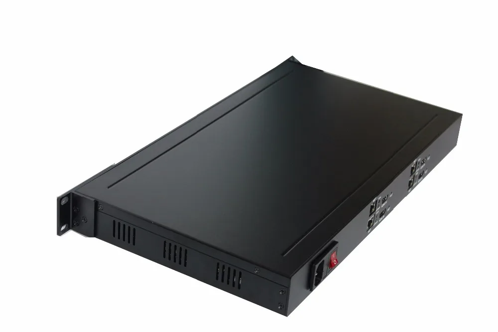 4 канальный HDMI IP кодировщик H.264 1080p @ 60fps Видео Аудио IPTV в 1U стойке|Теле- и