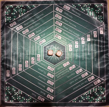

Tablecloth kit Divination + 2 wooden dice