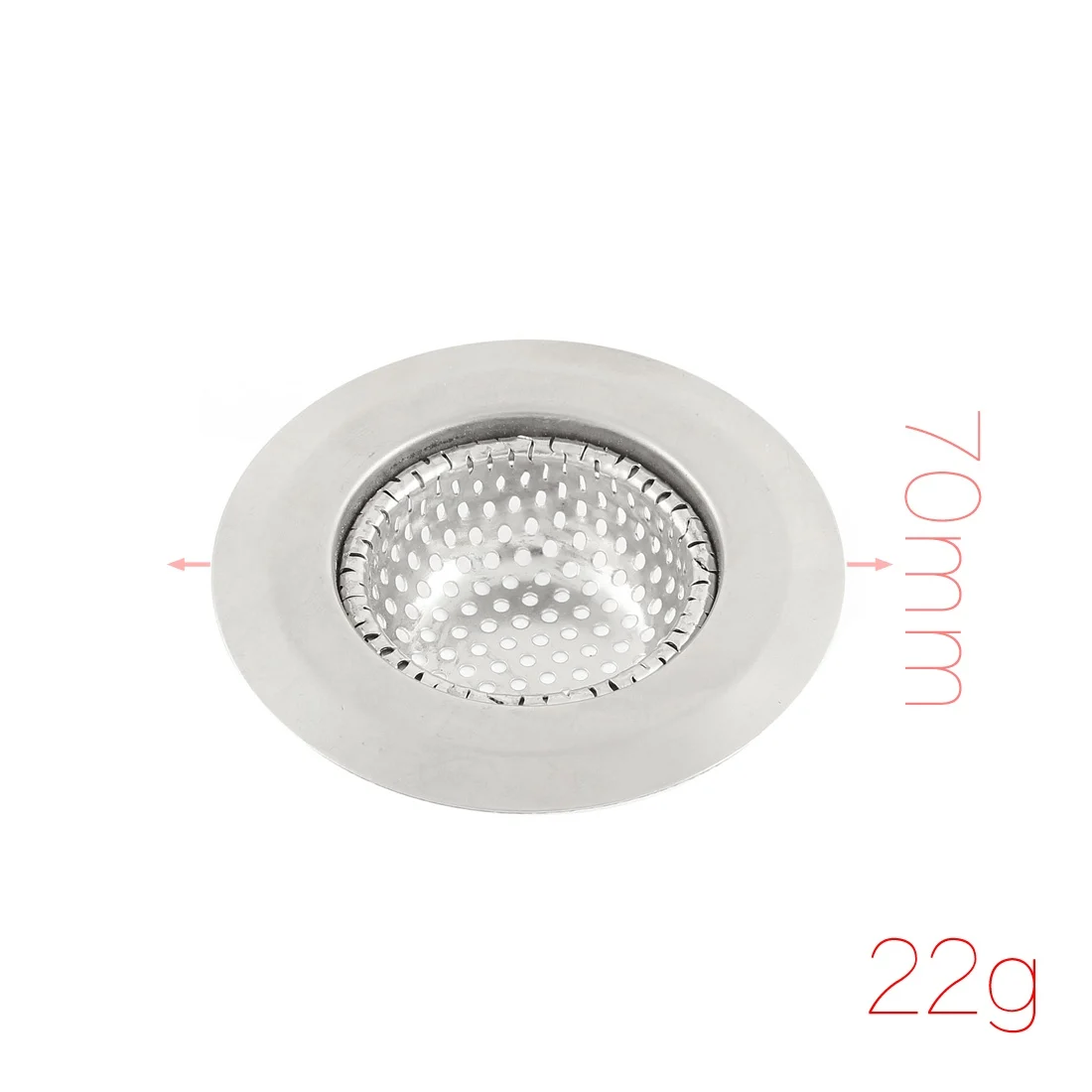 UXCELL Bathroom Shower Bathtub Sink Basin Mesh Strainer Drain Drainer