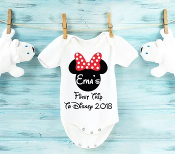 

personalized kids minnie mouse birthday bodysuit onepiece cake smash baby grow vest top Tutu toodles Outfit Set party favors