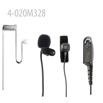

4-020M328 3 wire earpiece with finger PTT (M328 Plug)