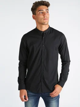 

Shirt collar Korean slim fit