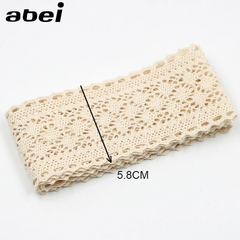 Ruban En Dentelle Vintage - 30 M - En Coton Beige - Pour